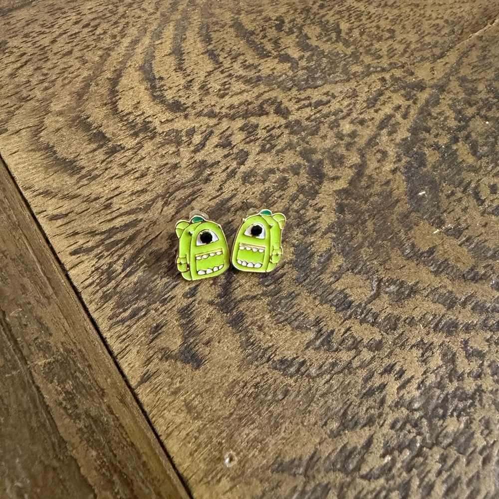 Brand new without tags Bauble Bar Disney/Pixar Monster Backpack Stud Earrings